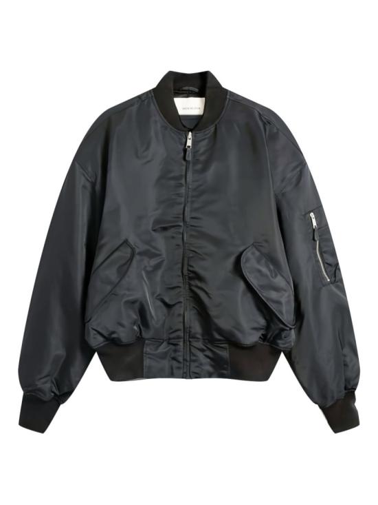 25FW 엔타이어 스튜디오 봄버 자켓 ESU1044OIL Black - ENTIRE STUDIOS