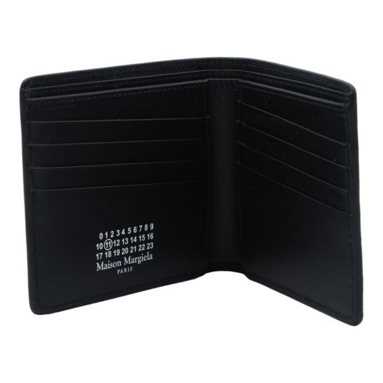 26FW 마르지엘라 4스티치 반지갑 SA1UI0016P4745T8013 Black - MAISON MARGIELA