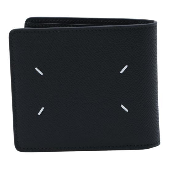 26FW 마르지엘라 4스티치 반지갑 SA1UI0016P4745T8013 Black - MAISON MARGIELA