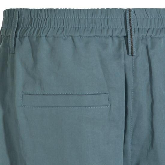  브루넬로 쿠치넬리 스트레이트 팬츠 M0F91P9174C9704 Blue - BRUNELLO CUCINELLI