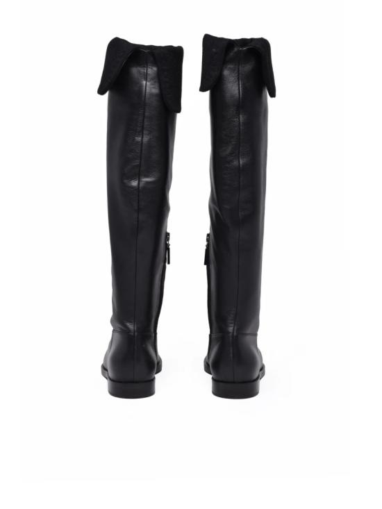 25FW 막스마라 부츠 블랙 가죽 브리그 - MAX MARA
