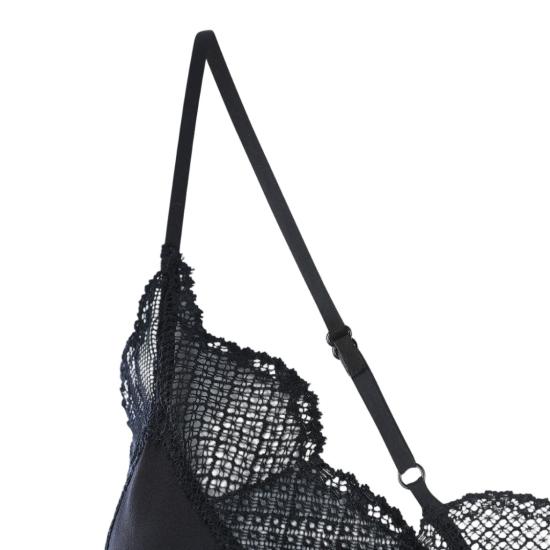26FW 자딕앤볼테르 CHRISTY 크리스티 레이스 트리밍 실크 캐미솔 WWCR01313011 Black - ZADIG & VOLTAIRE