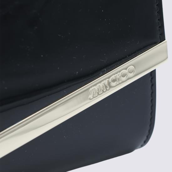 26FW 지미추 클러치/파우치 EMMIE PAT001463 BLACK LIGHT GOLD - JIMMY CHOO