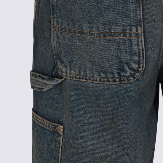 26FW 칼하트 WIP 스미스 데님 싱글 니 팬츠 I032024 014Q BLUE WORN - CARHARTT WIP