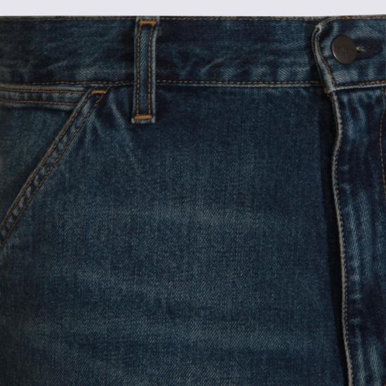 26FW 칼하트 WIP 스미스 데님 싱글 니 팬츠 I032024 014Q BLUE WORN - CARHARTT WIP