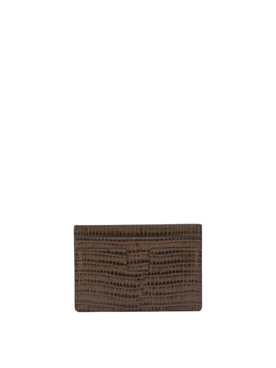 26FW 톰포드 카드지갑 Y0232LCL483SEBN Brown - TOMFORD
