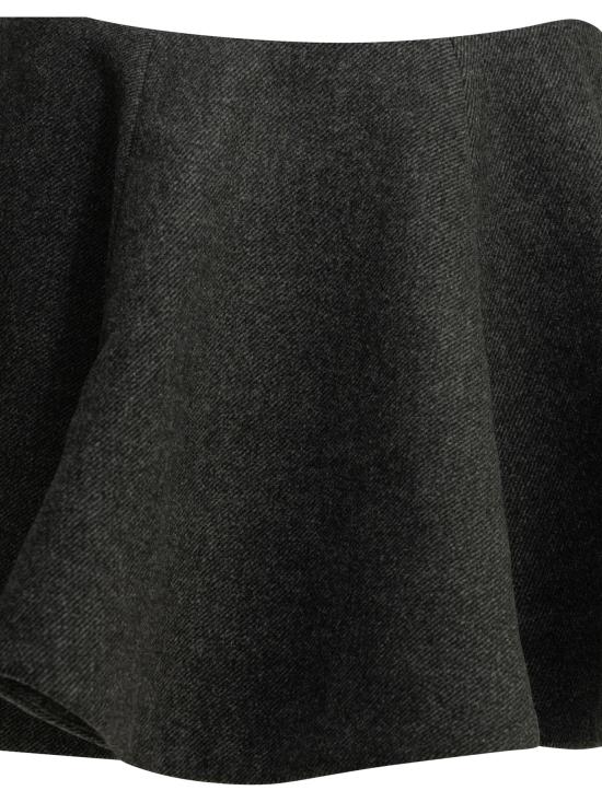26FW 가니 스커트 A1090302252 Grey - GANNI
