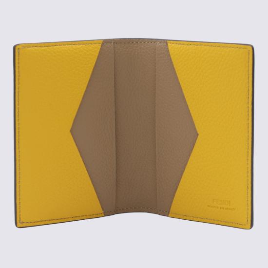 26FW 펜디 남성지갑 7M0381 B09XF1X5F YELLOW BROWN - FENDI
