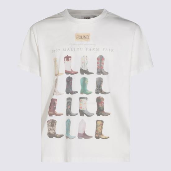 26FW 파운드 반팔 티셔츠 FOPF26TT15012 1019 OFF WHITE