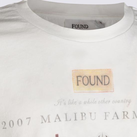 26FW 파운드 반팔 티셔츠 FOPF26TT15012 1019 OFF WHITE - FOUND