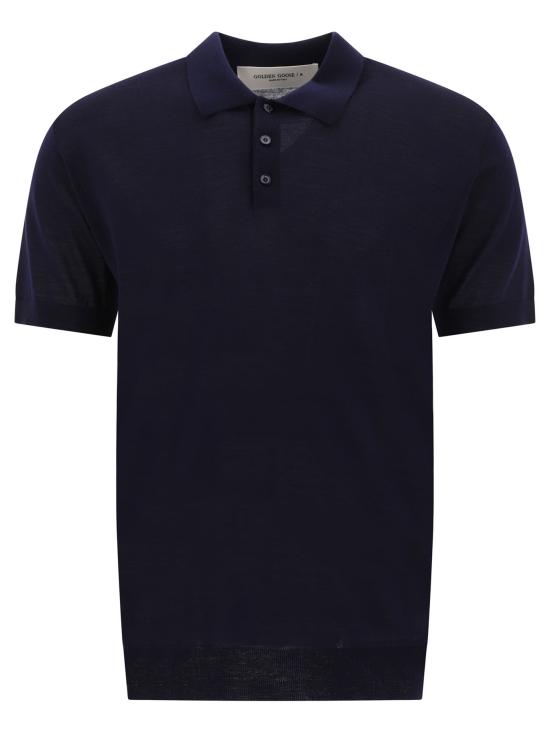 26FW 골든구스 폴로 티셔츠 GMP01412P00104150501 Blue
