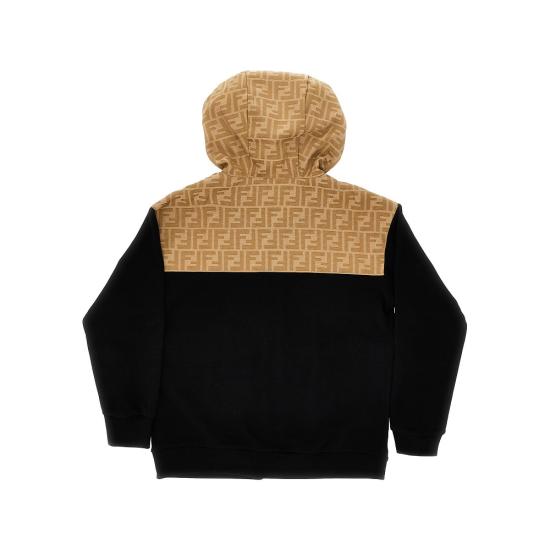 26FW [키즈] 펜디 티셔츠 JUH1065V0 Black - FENDI