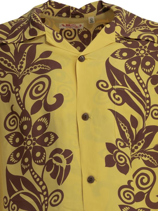 26FW 선서프 반팔 셔츠 SS39616155 Yellow - SUN SURF