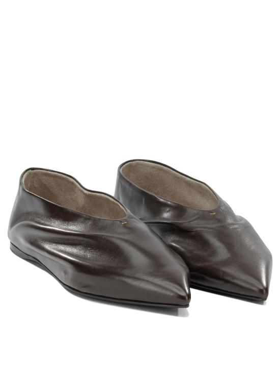 26FW 케이트 미리암 발레리나 F4064 1027738 Brown - KHAITE