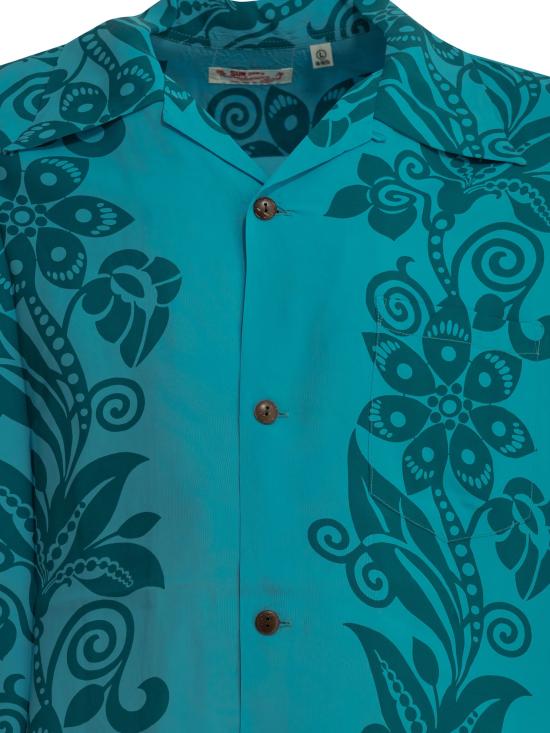 26FW 선서프 반팔 셔츠 SS39616125 Light blue - SUN SURF