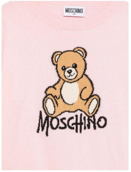 26FW 모스키노 긴팔 티셔츠 HMW01A LHE43 50209 Pink - MOSCHINO