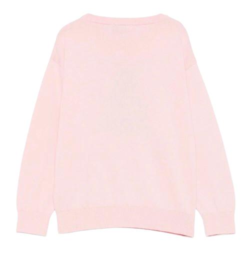 26FW 모스키노 긴팔 티셔츠 HMW01A LHE43 50209 Pink - MOSCHINO