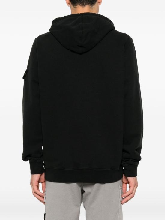 26FW 스톤 아일랜드 후드 티셔츠 L2S156100048 S0A20V0029 BLACK - STONE ISLAND