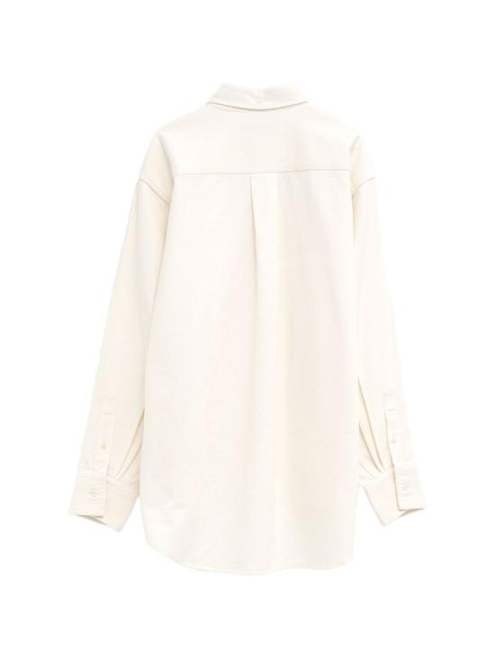 26FW 피비 파일로 셔츠 EC105 CO3608122CK WHITE - PHOEBE PHILO