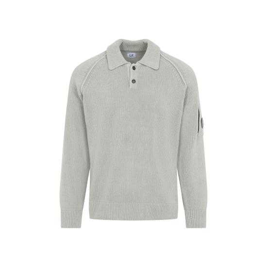 26FW 씨피 컴퍼니 폴로 티셔츠 21CMKN198A 005558G 936 FLINTGREY - C.P. COMPANY