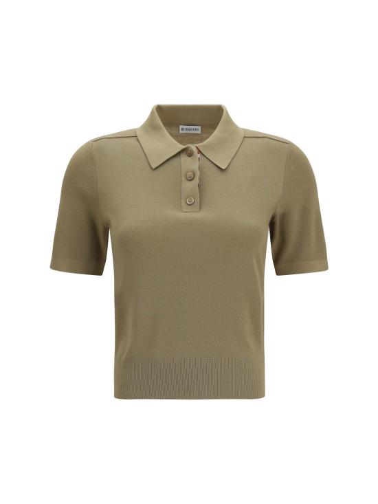 26FW 버버리 폴로 티셔츠 8130426 A3743 KHAKI