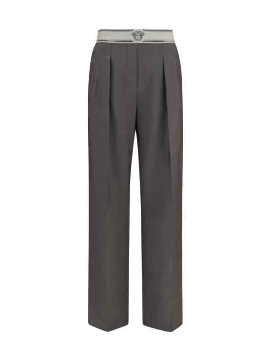 26FW 베르사체 스트레이트 팬츠 10258851A17669 1EJ70 GREY