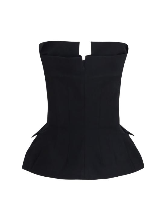 26FW 마그다뷰트림 반팔 티셔츠 145726 BLACK - MAGDA BUTRYM