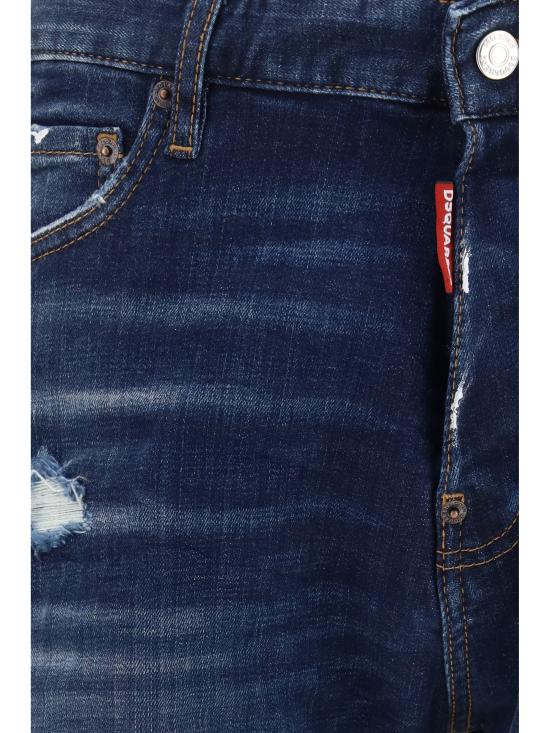 26FW 디스퀘어드2 데님 숏팬츠 S74MU0985S30664 470 BLUE - DSQUARED2
