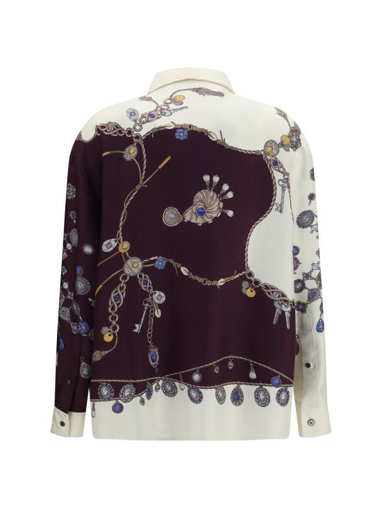 26FW 베르사체 블라우스 10256861A18682 5R880 MULTICOLOUR - VERSACE