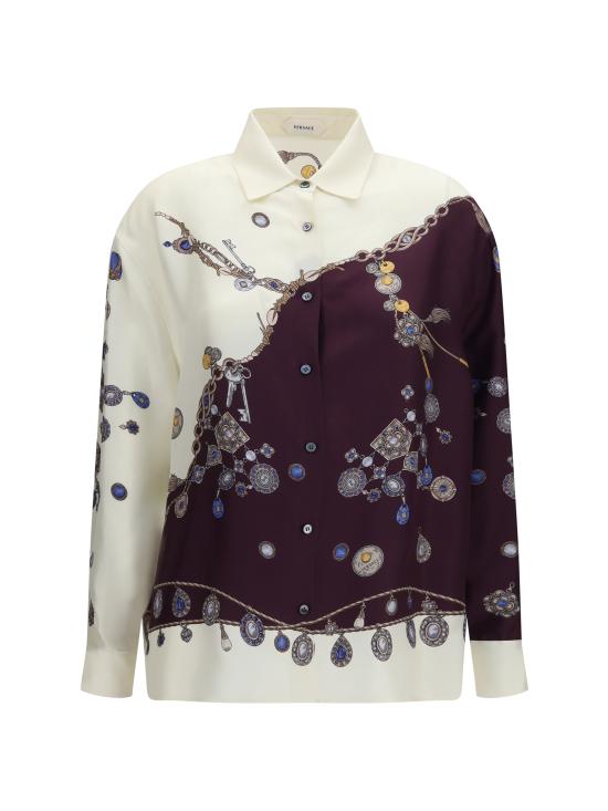 26FW 베르사체 블라우스 10256861A18682 5R880 MULTICOLOUR
