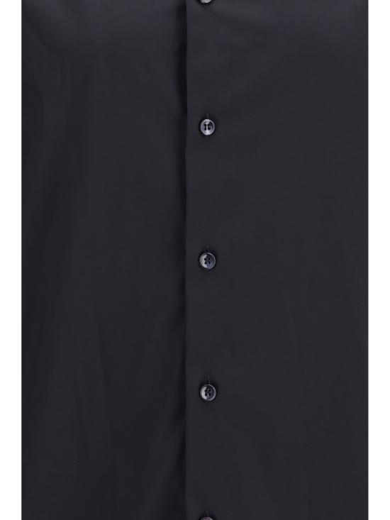 26FW 조르지오 아르마니 긴팔 셔츠 GM000056TE11184 UC001 BLACK - GIORGIO ARMANI