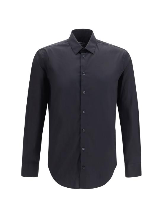 26FW 조르지오 아르마니 긴팔 셔츠 GM000056TE11184 UC001 BLACK
