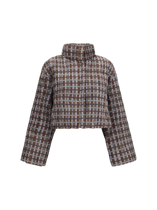26FW 공디드 디자인 숏패딩 GD202 BROWN