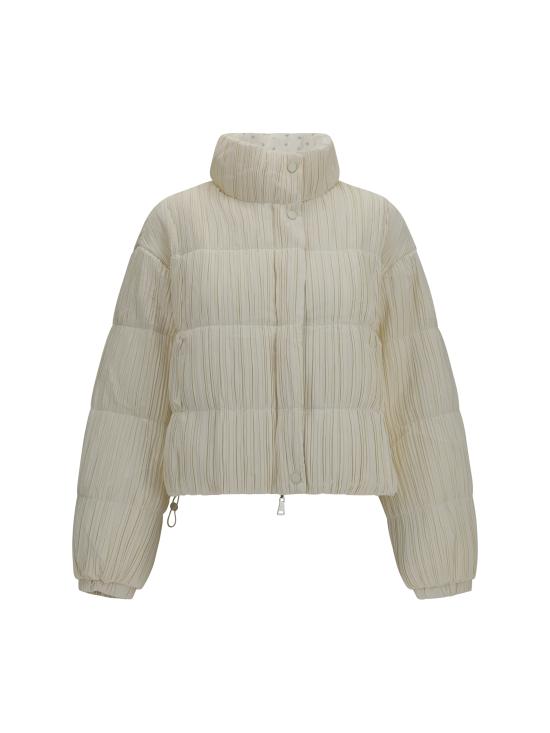 26FW 공디드 디자인 숏패딩 GD288 OFFWHITE CREAM