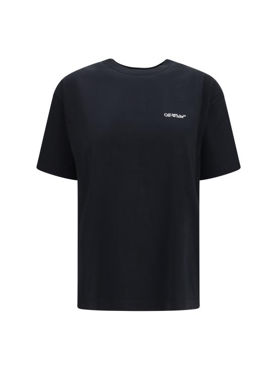 26FW 오프화이트 반팔 티셔츠 2FA00644T W036 BLACK