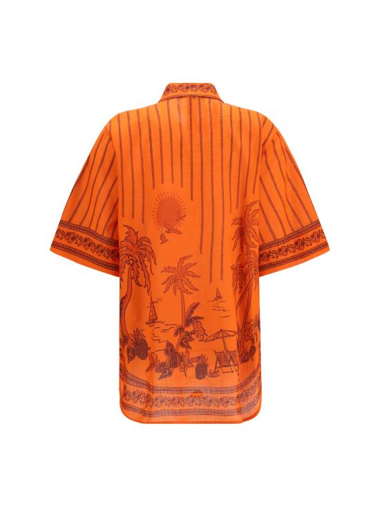 26FW 알레메 블라우스 7268T ORANGE - ALEMAIS