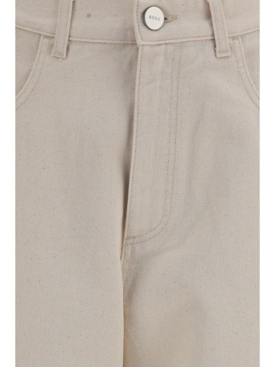 26FW 로에 스트레이트 팬츠 42031079 103 CREAM - ROHE