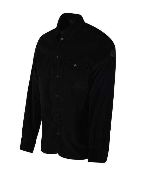 26FW 몽클레어 코듀로이 오버셔츠 자켓 2F00019 597HE 999 BLACK - MONCLER