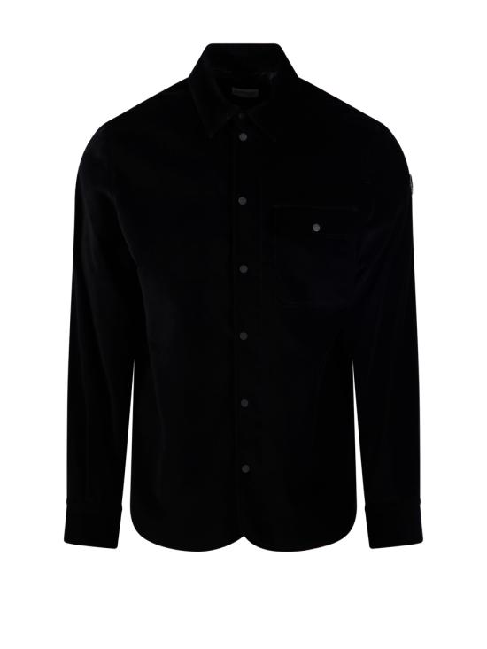 26FW 몽클레어 코듀로이 오버셔츠 자켓 2F00019 597HE 999 BLACK