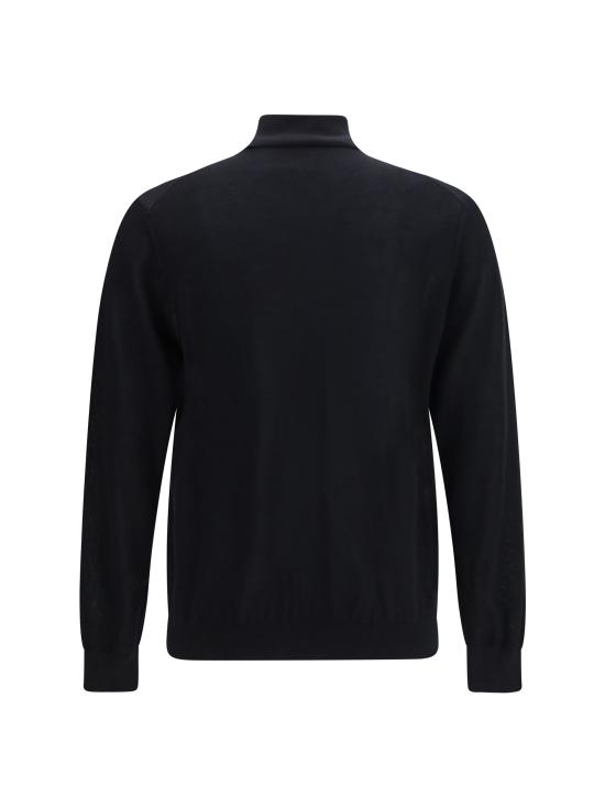 26FW 조르지오 아르마니 터틀넥 GM003830AF27884 UC003 BLACK - GIORGIO ARMANI