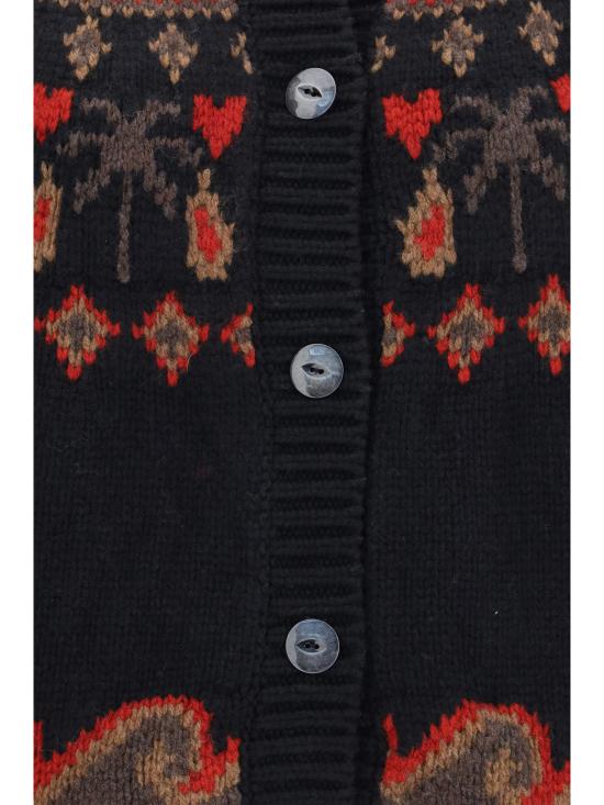 26FW 알라누이 가디건 LWHQ01DE26KNI001 1060 MULTICOLOUR - ALANUI