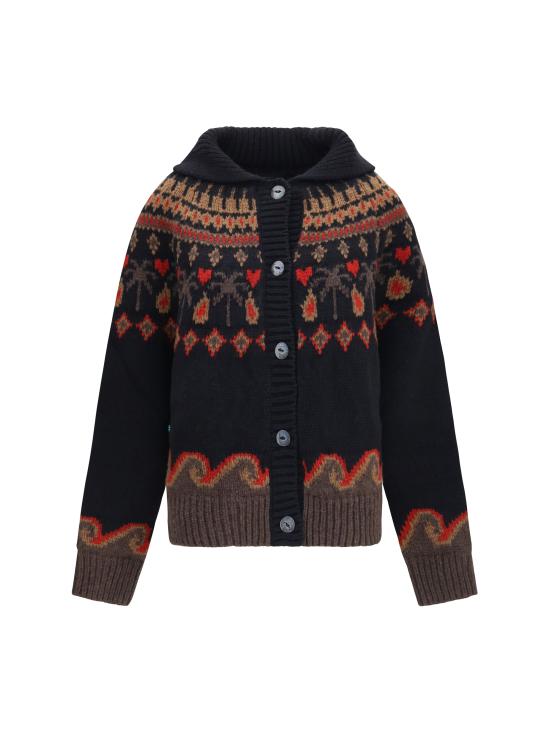 26FW 알라누이 가디건 LWHQ01DE26KNI001 1060 MULTICOLOUR
