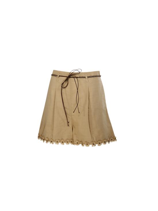 26FW 짐머만 숏팬츠 7542ASS263 OATMEAL - ZIMMERMANN