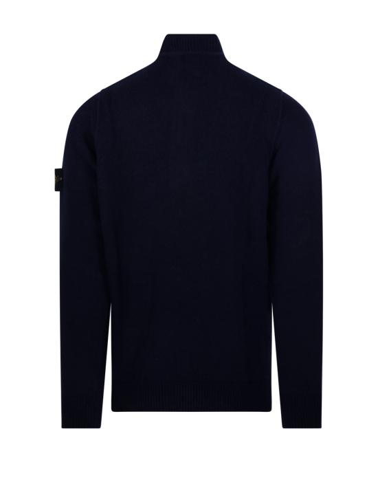 26FW 스톤 아일랜드 집업 니트 S155100040 S00A3 V0020 NAVY BLUE - STONE ISLAND