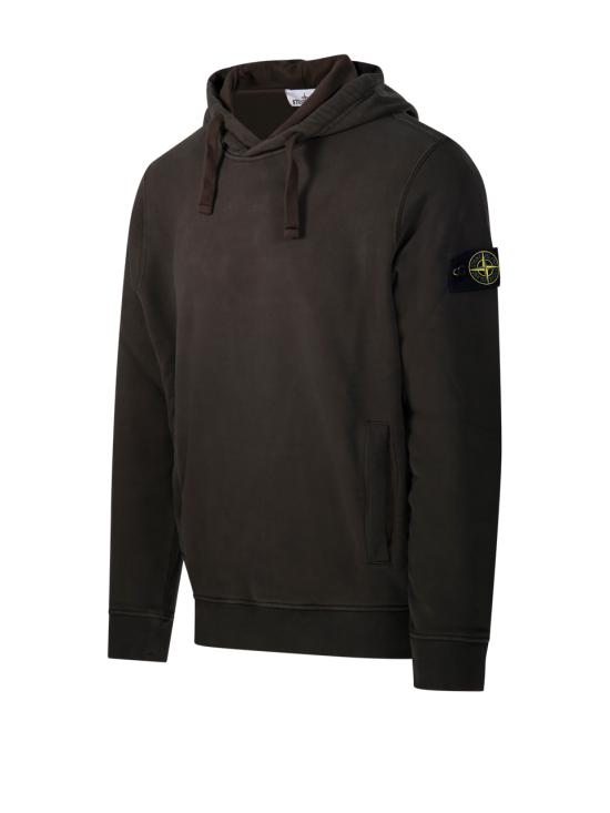 26FW 스톤 아일랜드 후드 티셔츠 S156100048 S0A20 V0078 COAL GREY - STONE ISLAND