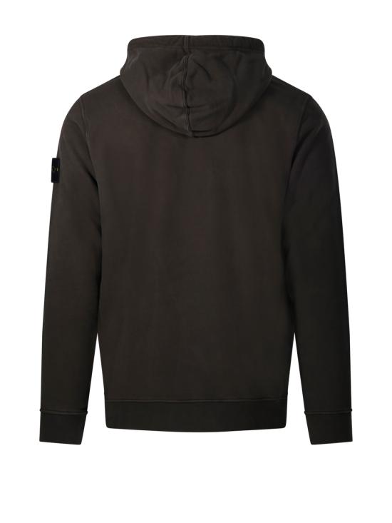 26FW 스톤 아일랜드 후드 티셔츠 S156100048 S0A20 V0078 COAL GREY - STONE ISLAND