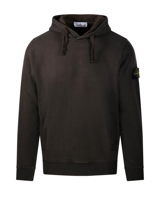 26FW 스톤 아일랜드 후드 티셔츠 S156100048 S0A20 V0078 COAL GREY