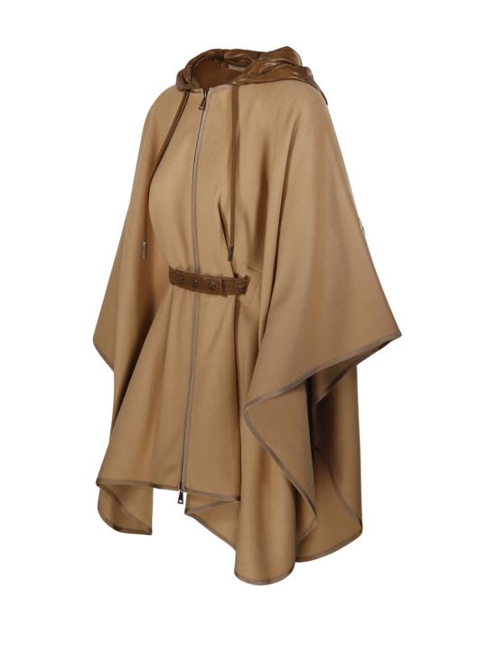 26FW 몽클레어 패딩 울 케이프 3G00019 599DP 249 MEDIUM BEIGE - MONCLER