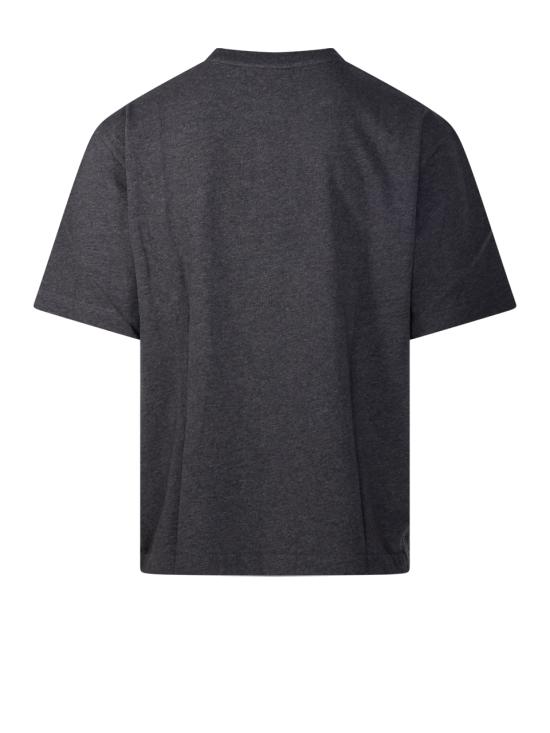 26FW 메종키츠네 폭스 헤드 오버사이즈 티셔츠 PM00109KJ0119 H170 DARK GREY MELANGE - MAISON KITSUNE