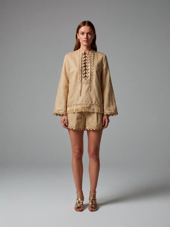 26FW 짐머만 블라우스 7541TSS263 OATMEAL - ZIMMERMANN